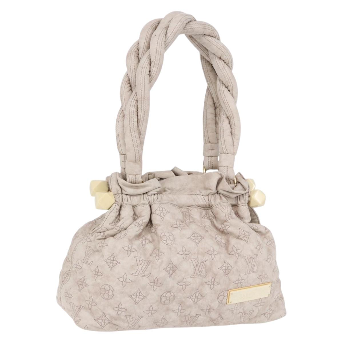 LOUIS VUITTON Monogram Orump Stratus PM Tote Bag Beige M95369 LV Auth SW2666SAV