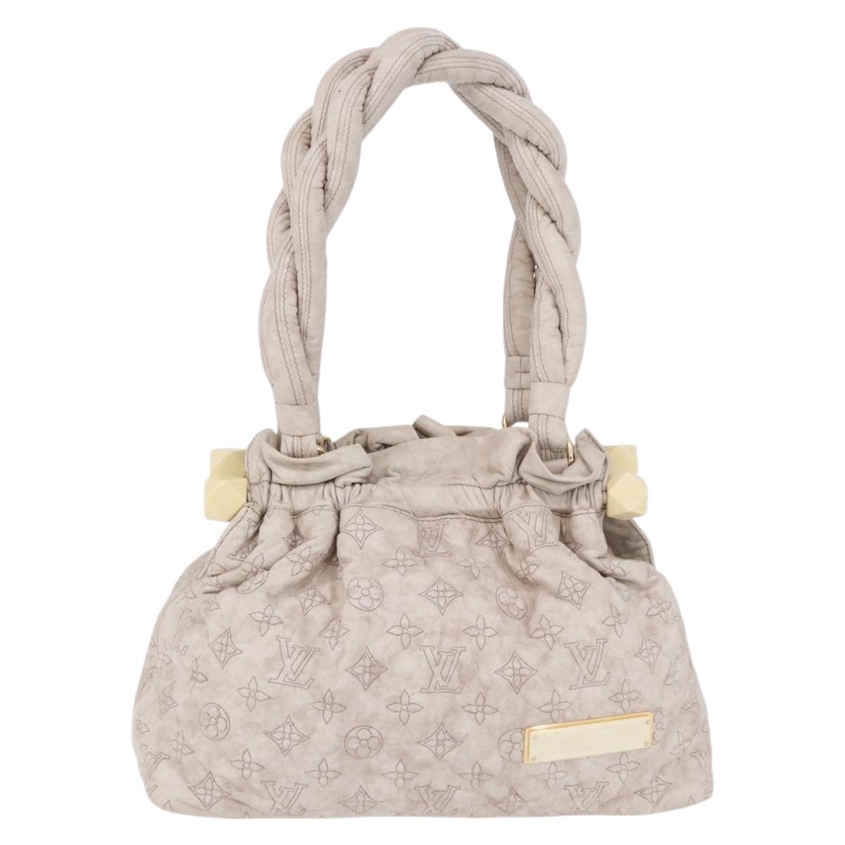 LOUIS VUITTON Monogram Orump Stratus PM Tote Bag Beige M95369 LV Auth SW2666SAV