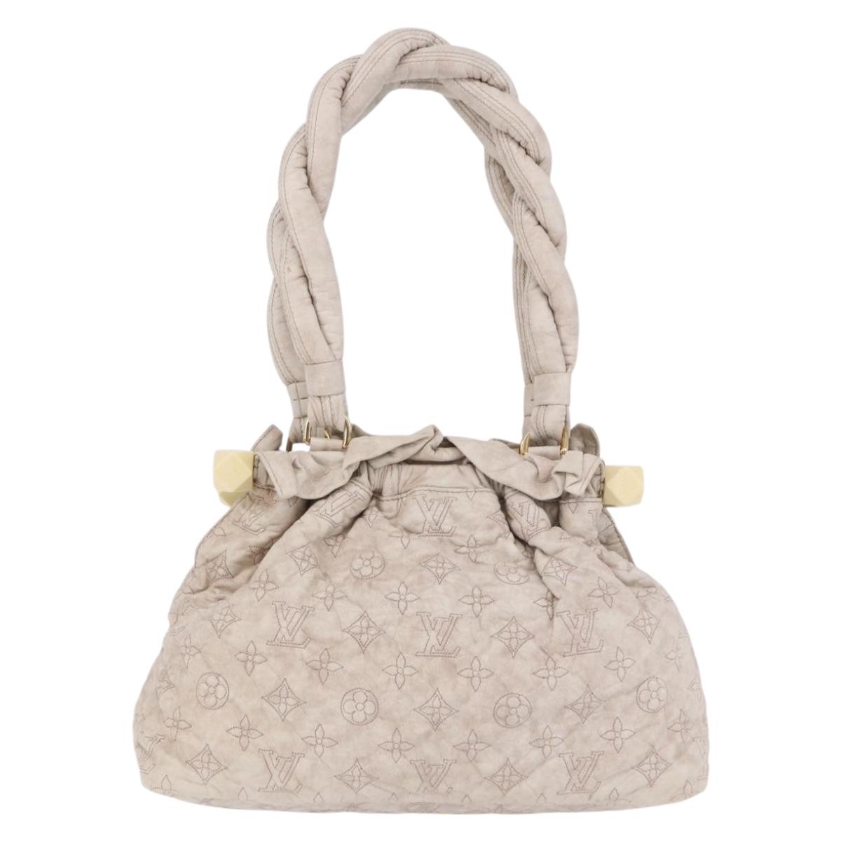 LOUIS VUITTON Monogram Orump Stratus PM Tote Bag Beige M95369 LV Auth SW2666SAV