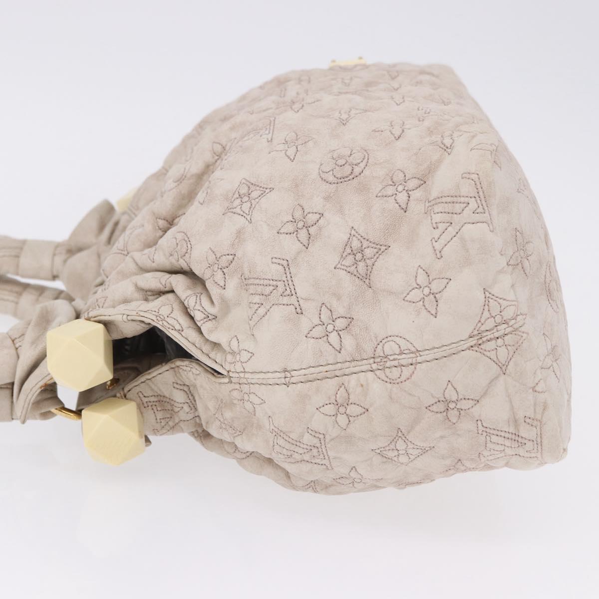 LOUIS VUITTON Monogram Orump Stratus PM Tote Bag Beige M95369 LV Auth SW2666SAV