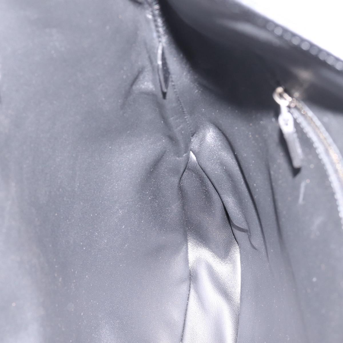 GUCCI Jackie Shoulder Bag Leather 2way Black Silver 764202 Auth SW2671SAM