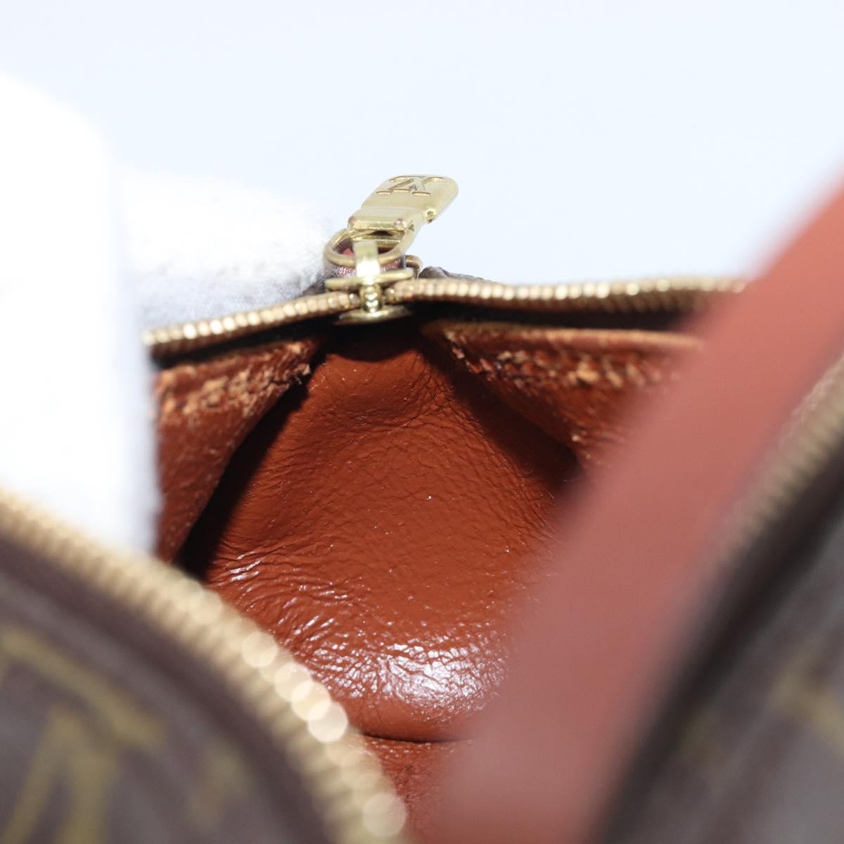 LOUIS VUITTON Monogram Papillon Pouch LV Auth SW2680
