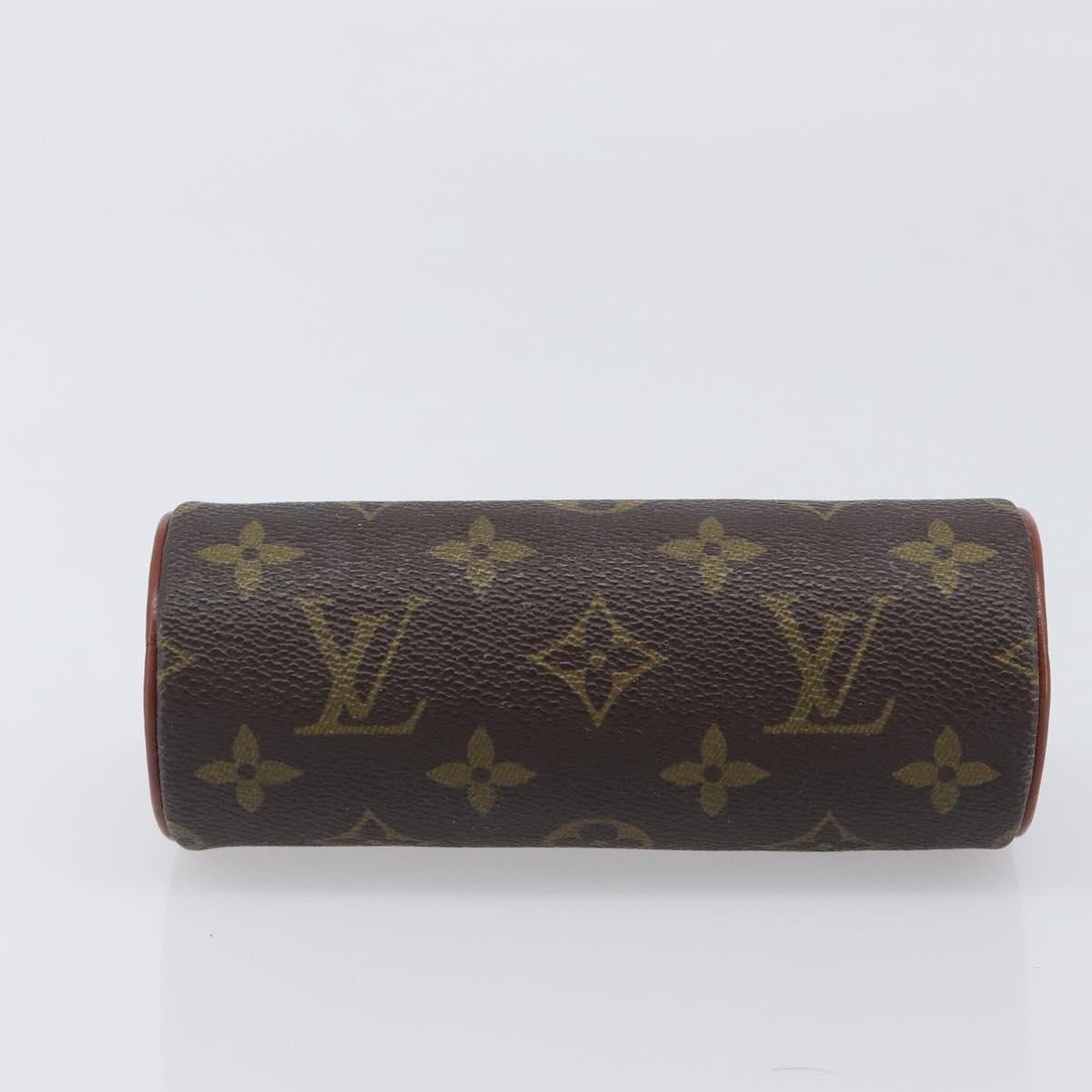 LOUIS VUITTON Monogram Papillon Pouch LV Auth SW2680