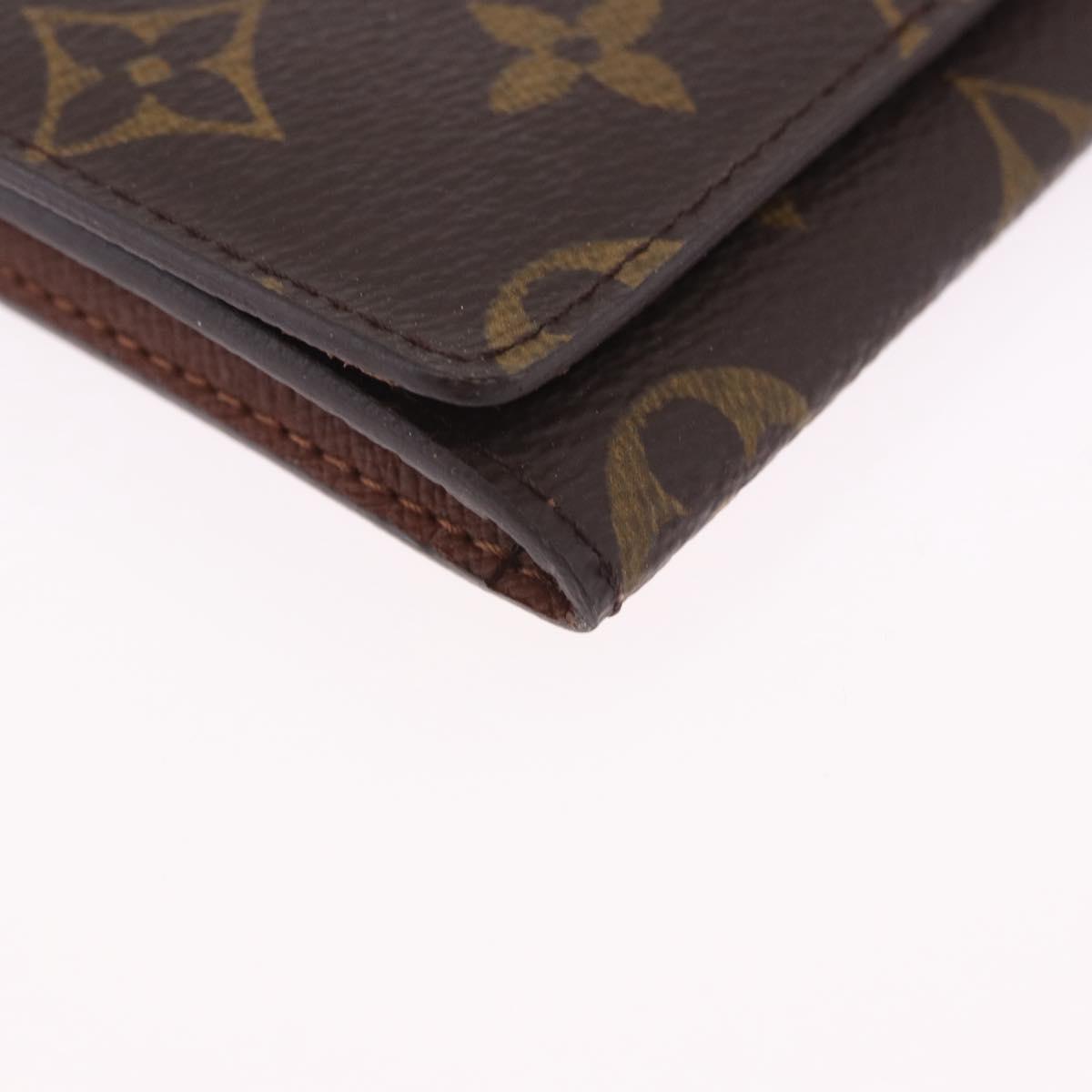 LOUIS VUITTON Monogram Key Case Card Case 3 Set LV Auth SW2685