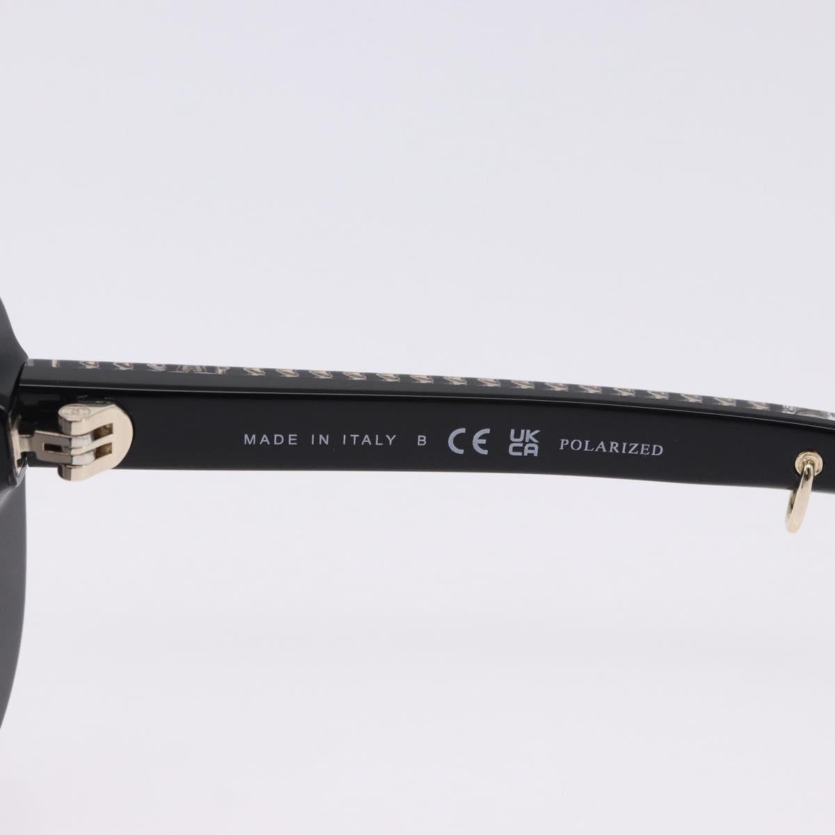 CHANEL COCO Mark Chain Rectangle Shape Sunglasses plastic CC Auth SW2687SAM