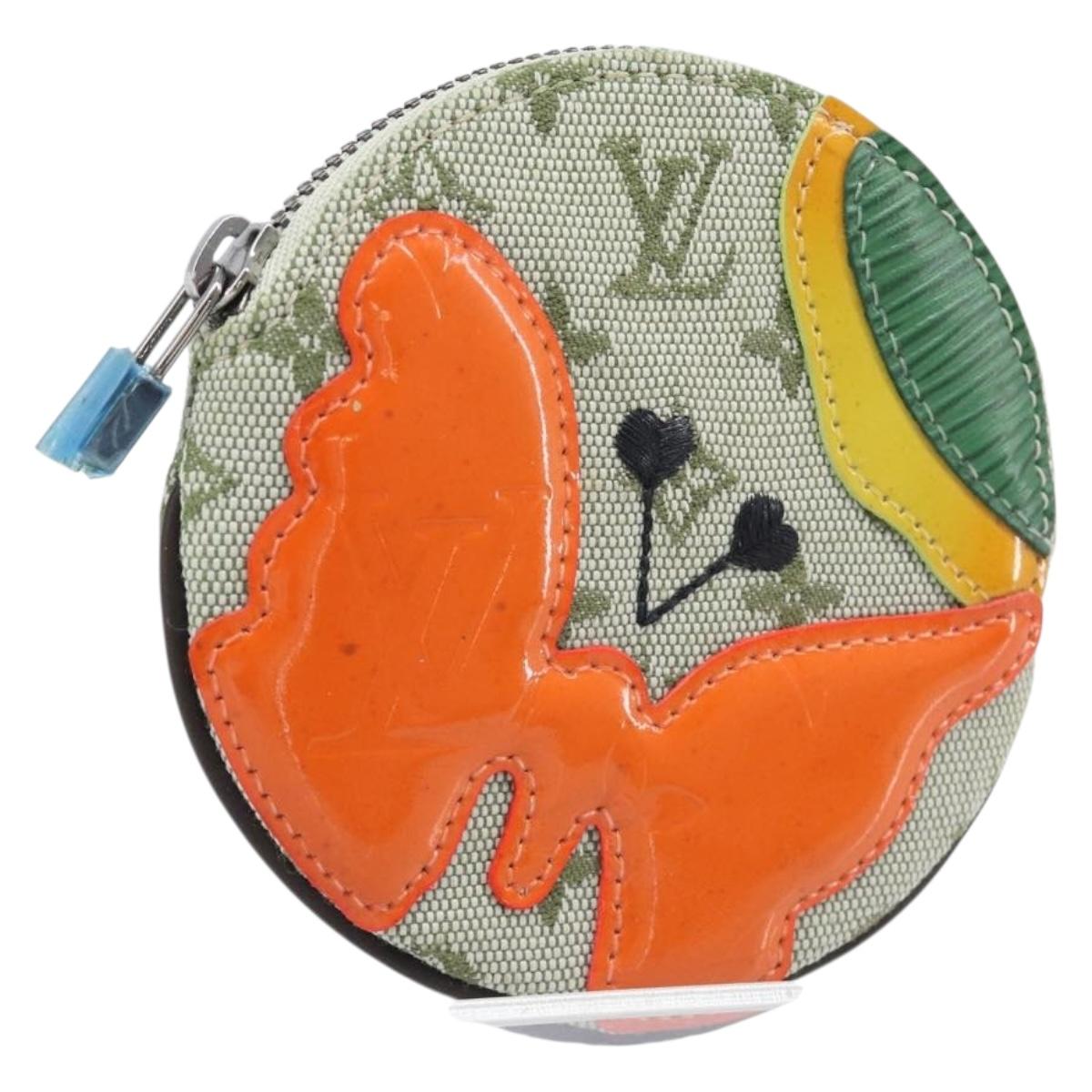 LOUIS VUITTON Monogram Mini Comte de FéePorte Monnaie Ron M92271 Auth SW2688