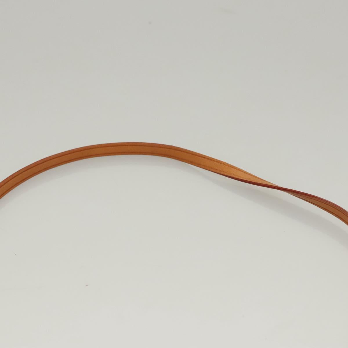 LOUIS VUITTON Monogram Vernis Motto Accessory Pouch Beige M91136 LV Auth sw270