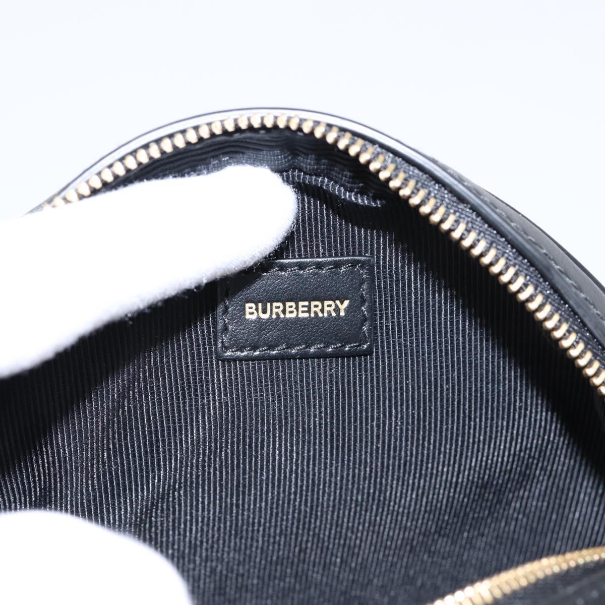 BURBERRY Nova Check Icon Stripe Louise Bag PVC 2way Beige 8051846 Auth SW2764M