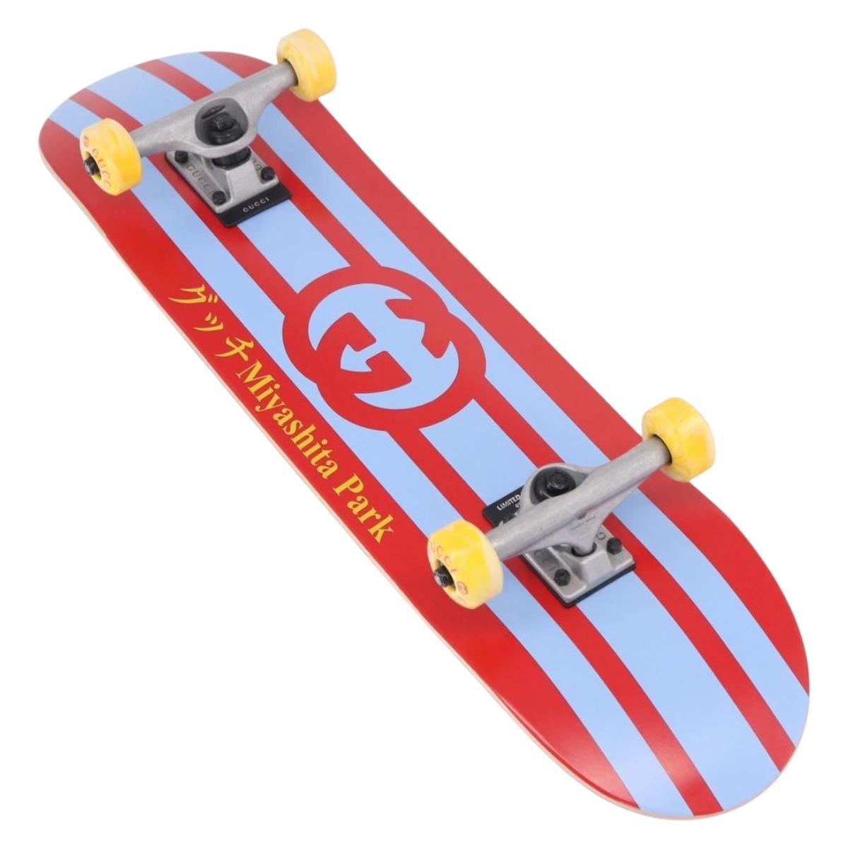 GUCCI Miyashita Park Only 100 Skateboard 682448 JCGKN 6769 Auth SW2766SM