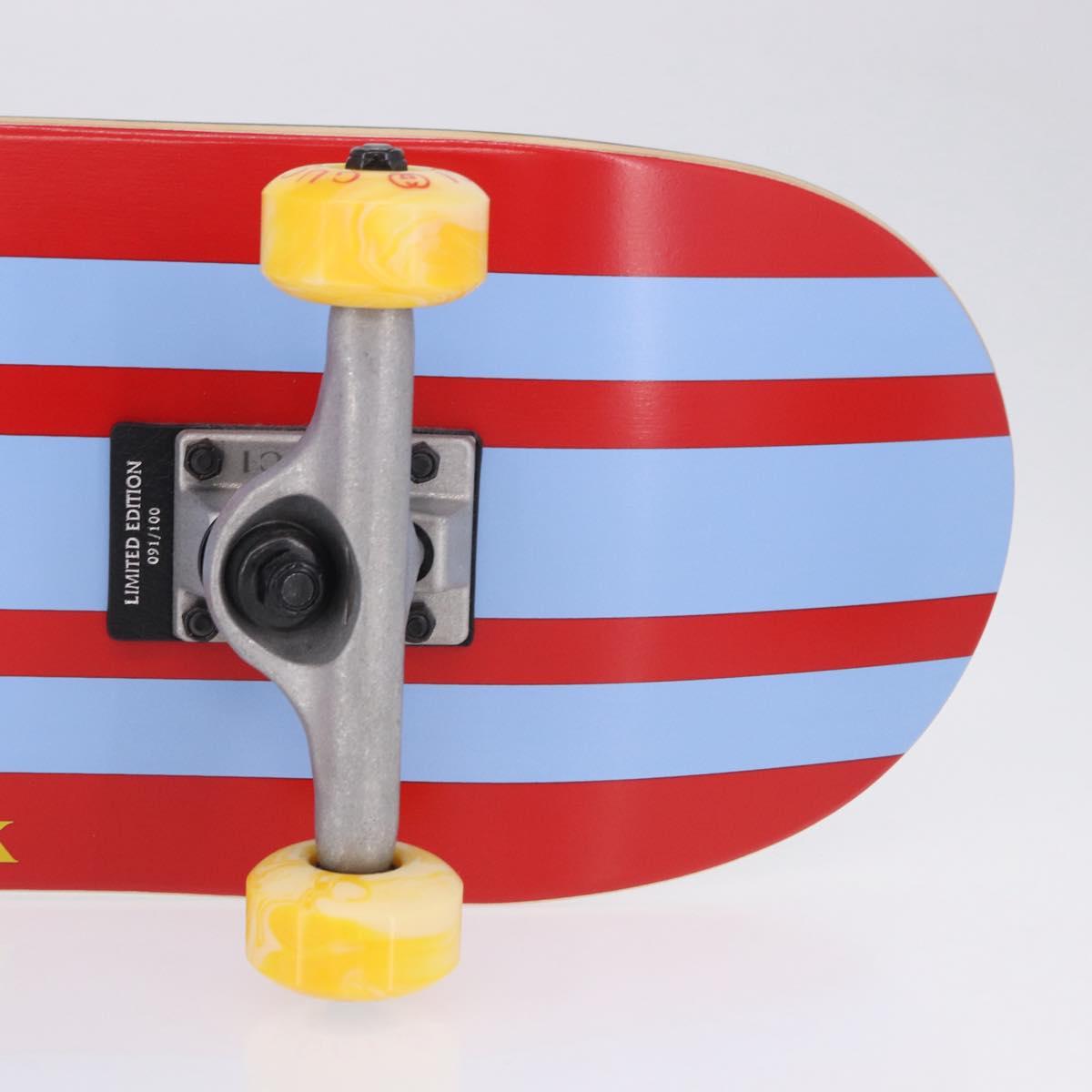 GUCCI Miyashita Park Only 100 Skateboard 682448 JCGKN 6769 Auth SW2766SM