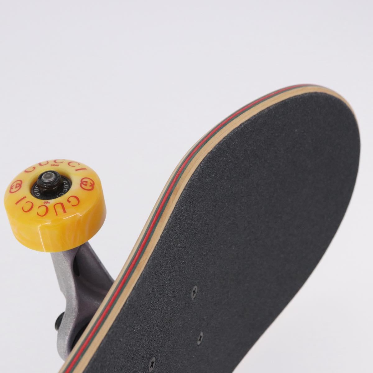 GUCCI Miyashita Park Only 100 Skateboard 682448 JCGKN 6769 Auth SW2766SM