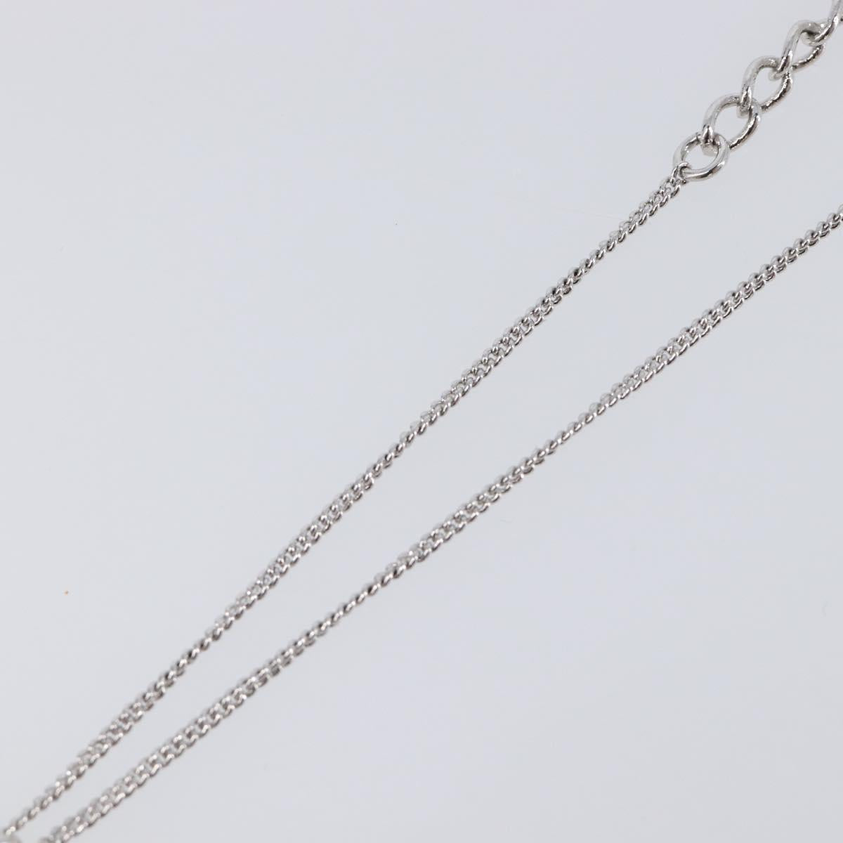 Christian Dior Apple Bracelet metal Silver Auth SW2815V