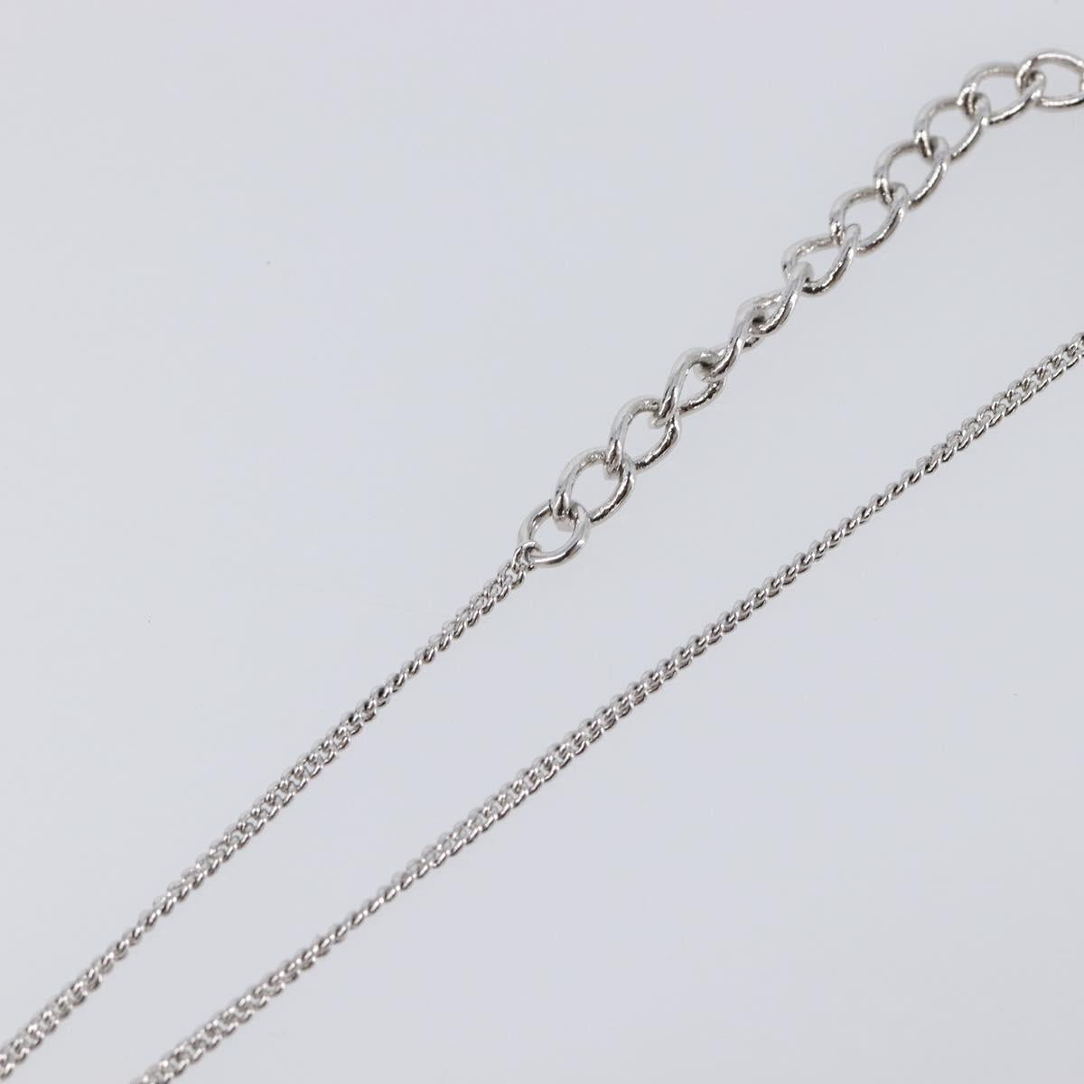 Christian Dior Apple Bracelet metal Silver Auth SW2815V