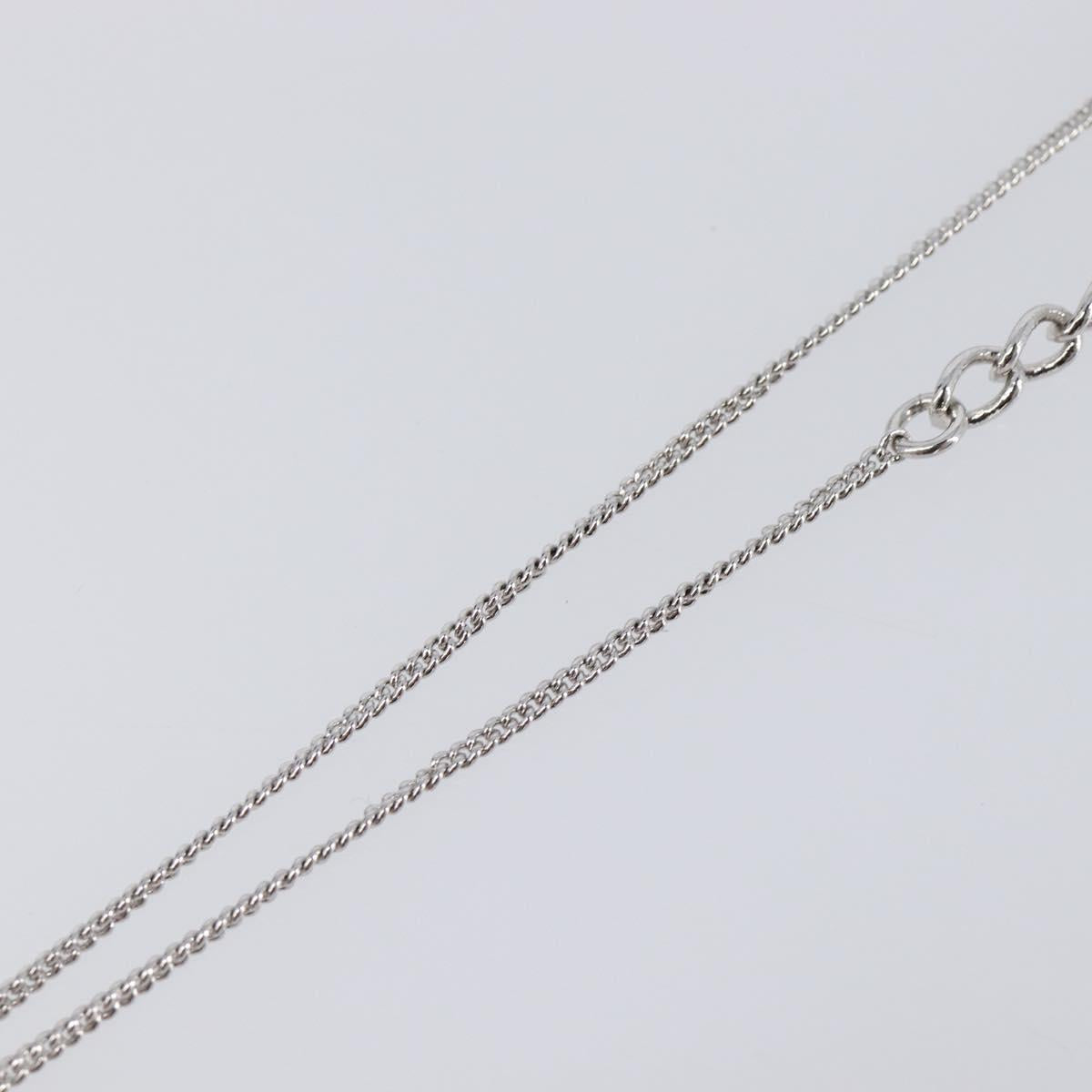 Christian Dior Apple Bracelet metal Silver Auth SW2815V