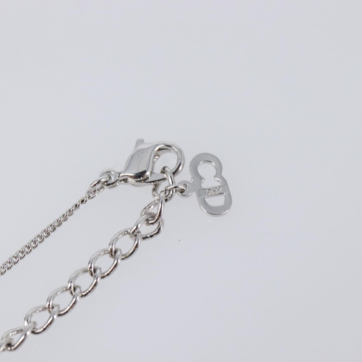 Christian Dior Apple Bracelet metal Silver Auth SW2815V