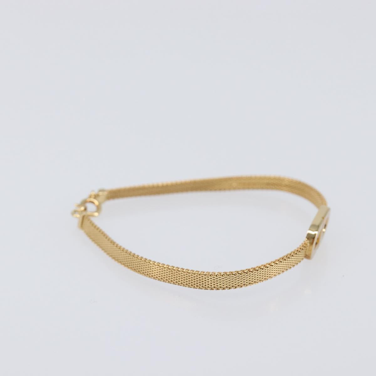 Christian Dior Bracelet metal 3 Set Gold Auth SW2817