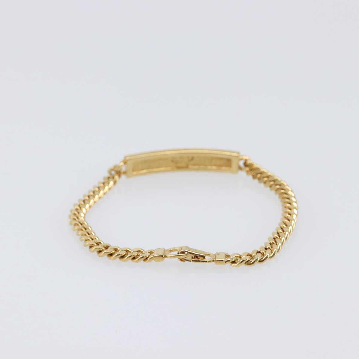 Christian Dior Bracelet metal 3 Set Gold Auth SW2817