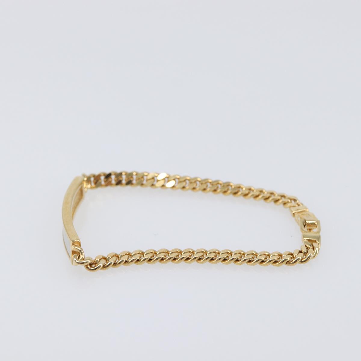 Christian Dior Bracelet metal 3 Set Gold Auth SW2817