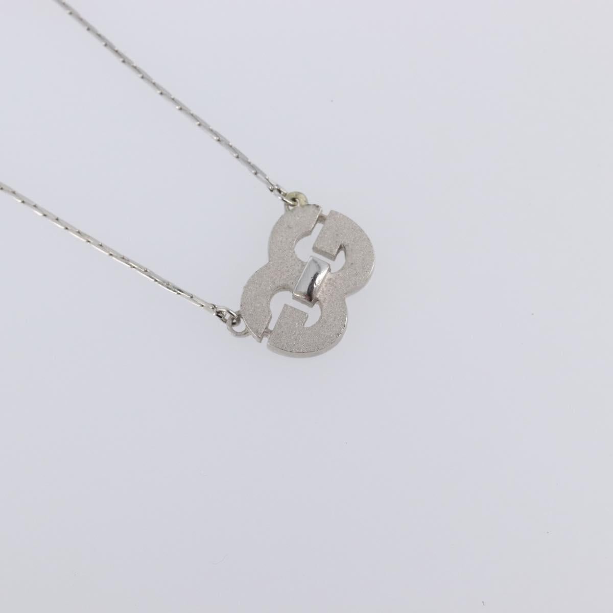 GIVENCHY Necklace metal 5 Set Silver Gold Auth SW2821