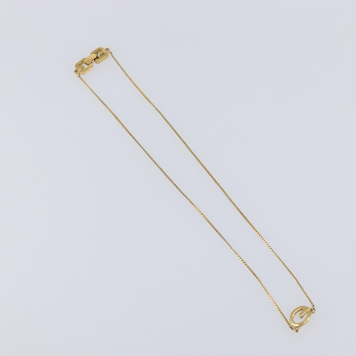 GIVENCHY Necklace metal 5 Set Silver Gold Auth SW2821
