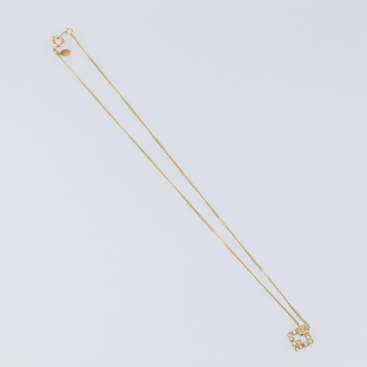 GIVENCHY Necklace metal 5 Set Silver Gold Auth SW2821