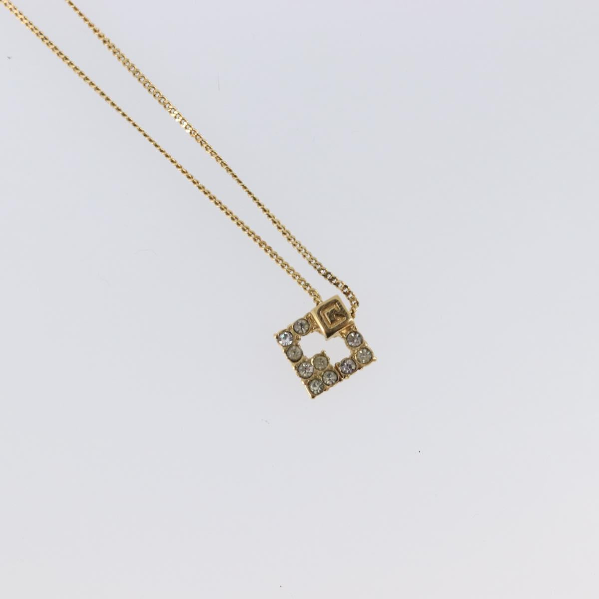 GIVENCHY Necklace metal 5 Set Silver Gold Auth SW2821