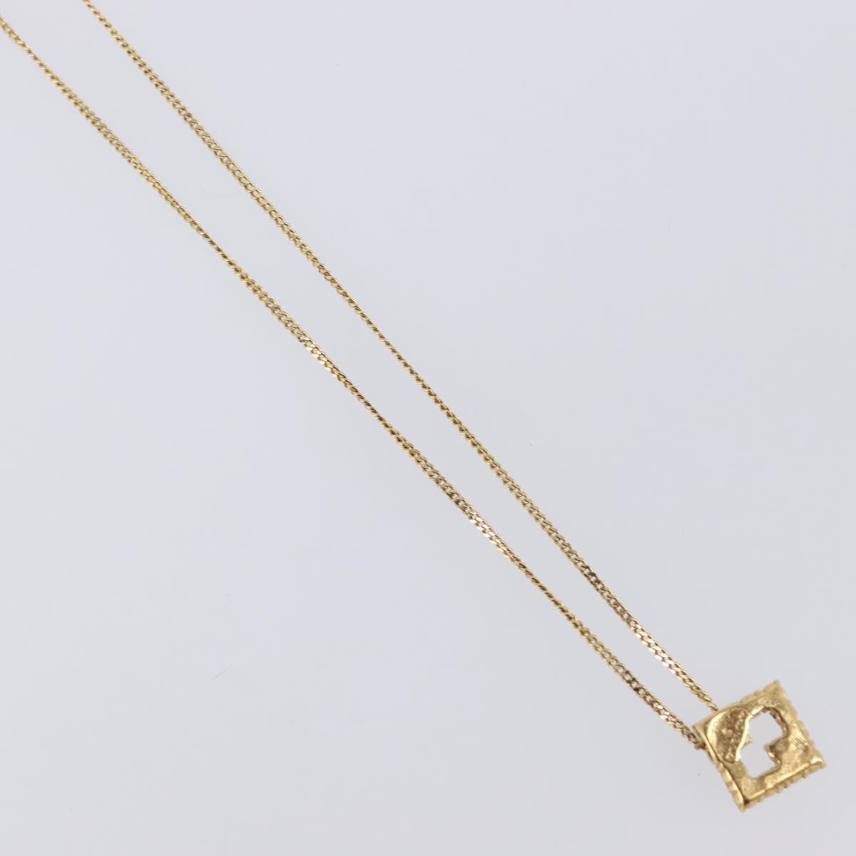 GIVENCHY Necklace metal 5 Set Silver Gold Auth SW2821
