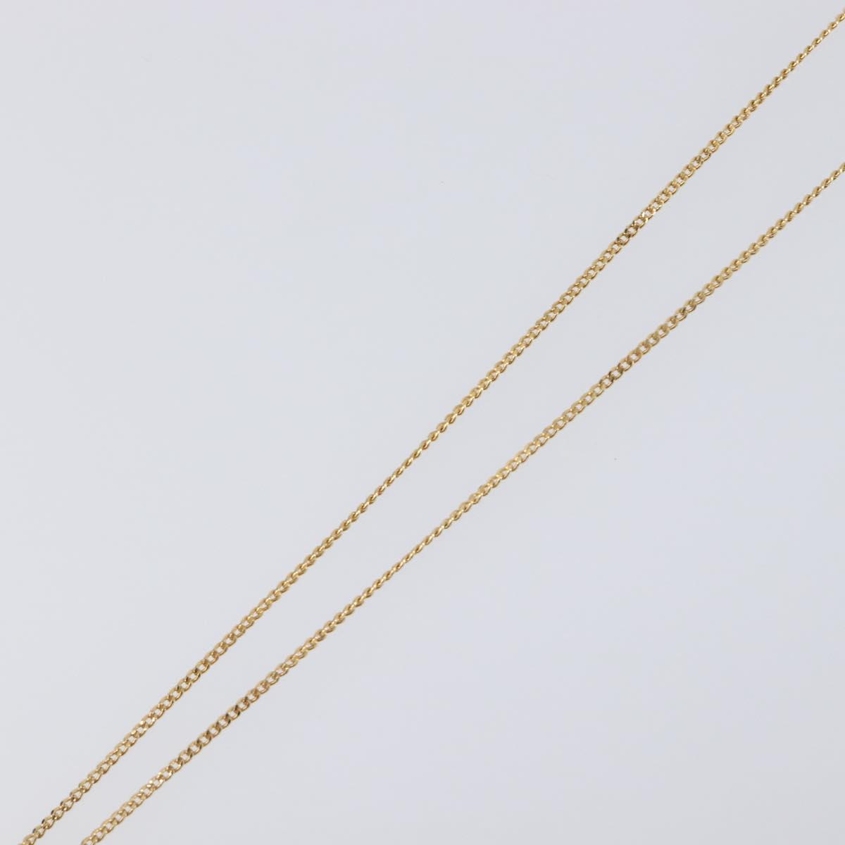 GIVENCHY Necklace metal Gold Auth SW2822
