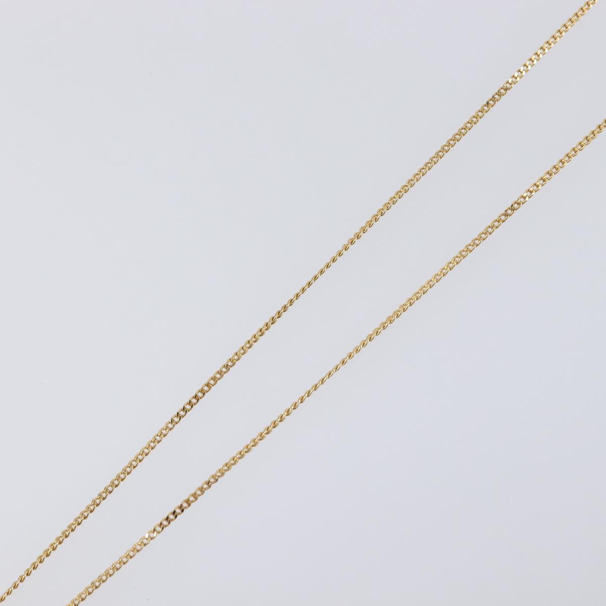 GIVENCHY Necklace metal Gold Auth SW2822