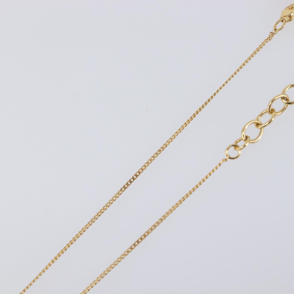 GIVENCHY Necklace metal Gold Auth SW2822