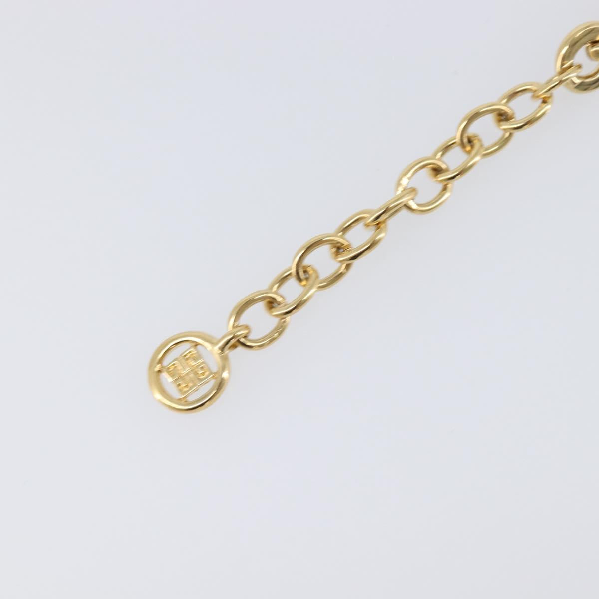 GIVENCHY Bracelet metal Gold Auth SW2823