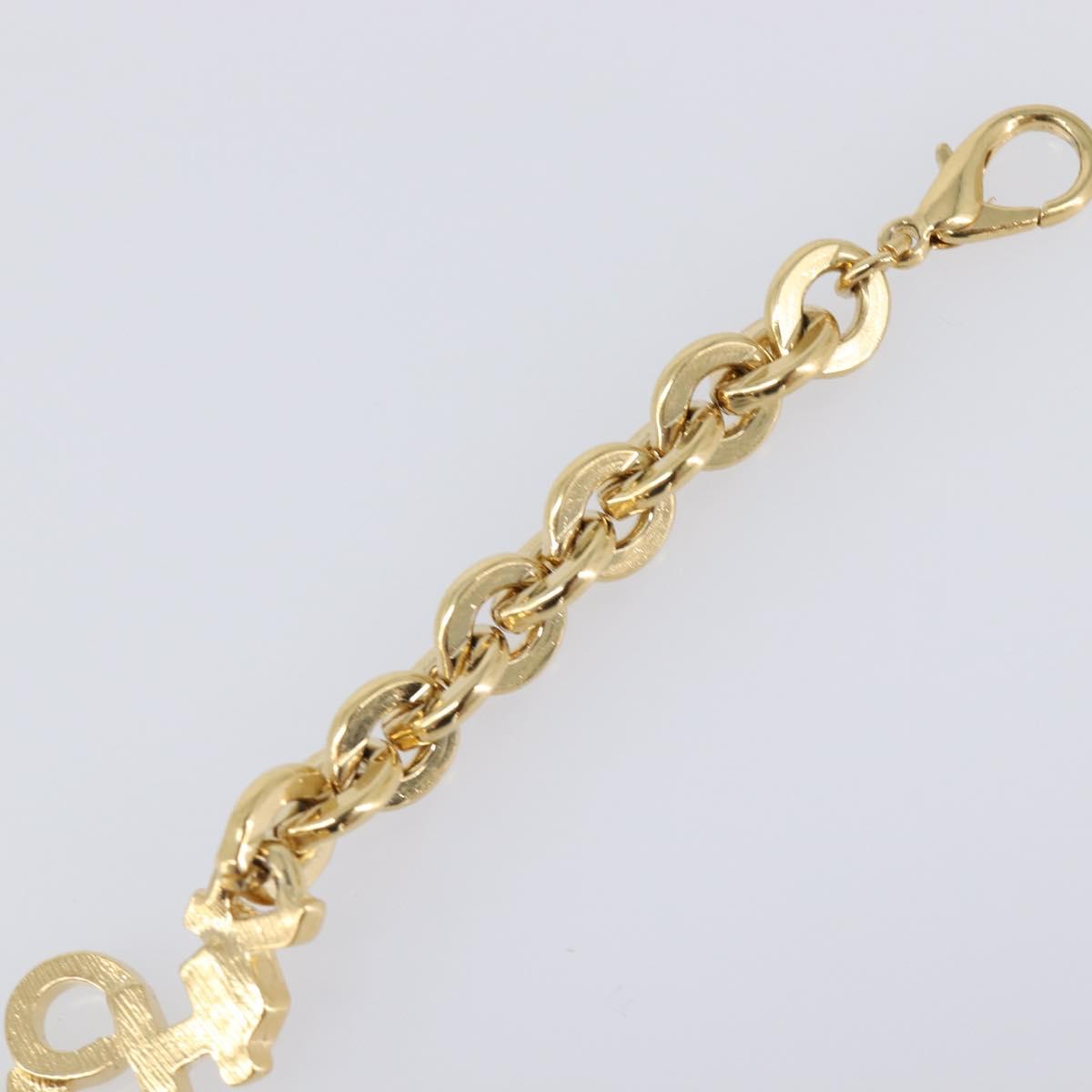 GIVENCHY Bracelet metal Gold Auth SW2823