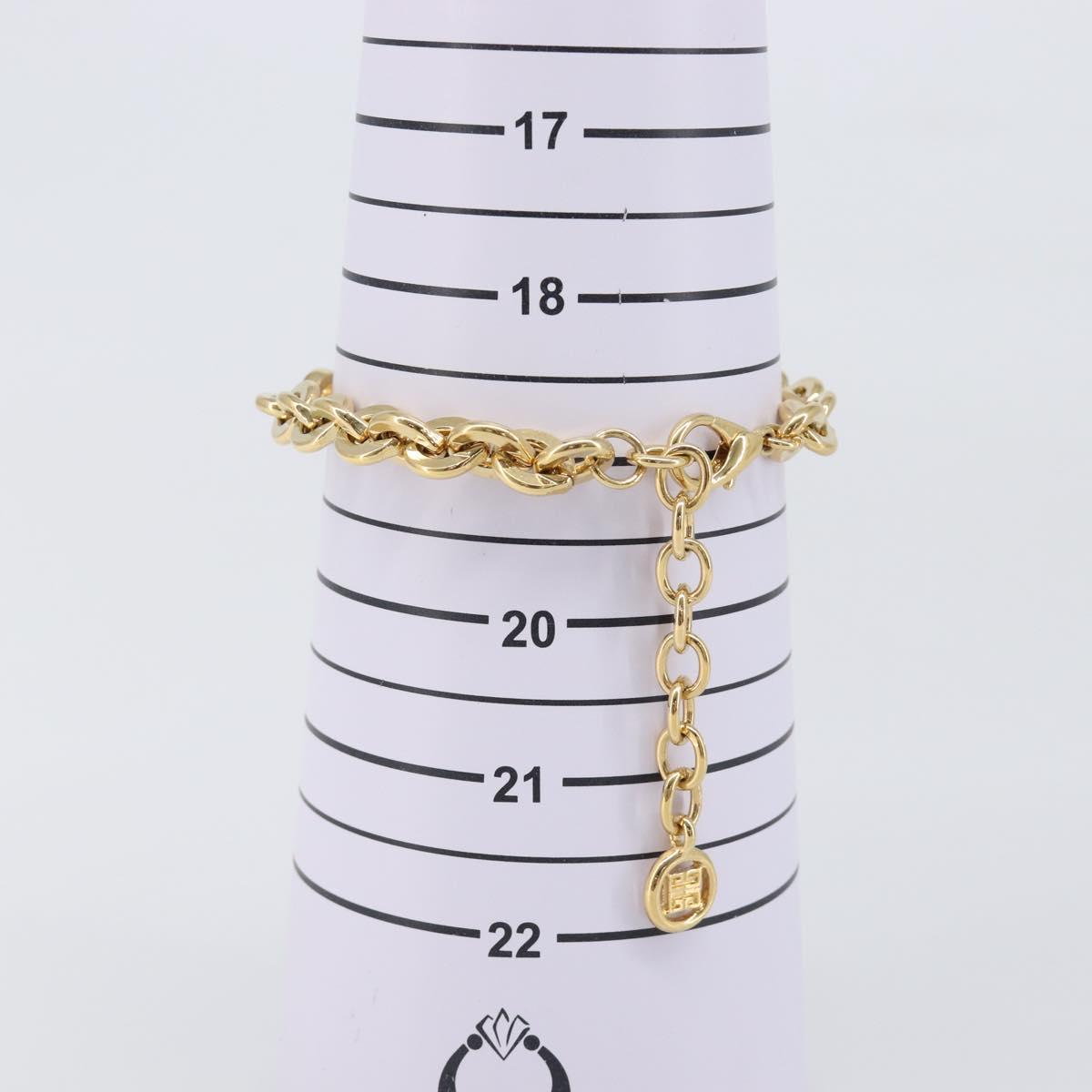 GIVENCHY Bracelet metal Gold Auth SW2823