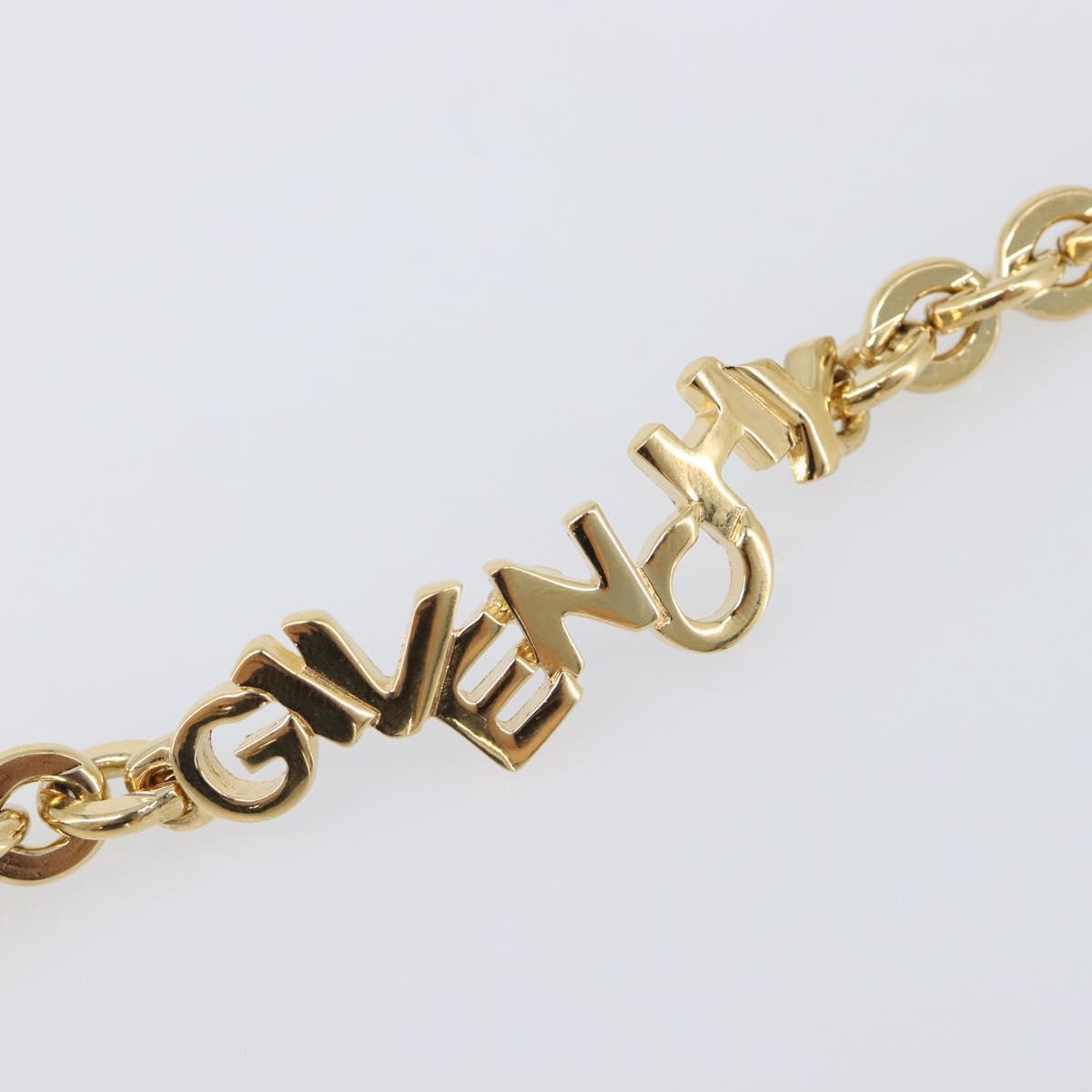 GIVENCHY Bracelet metal Gold Auth SW2823