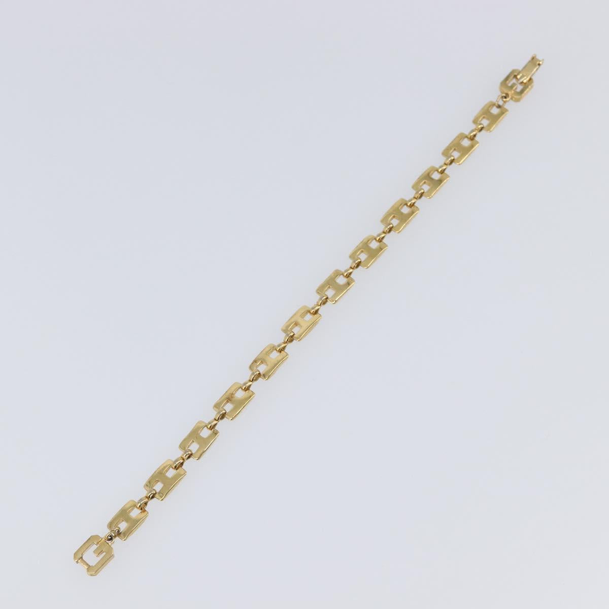 GIVENCHY Bracelet metal Gold Auth SW2824