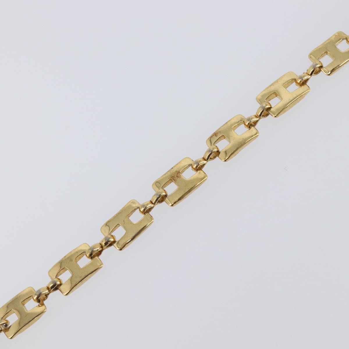 GIVENCHY Bracelet metal Gold Auth SW2824