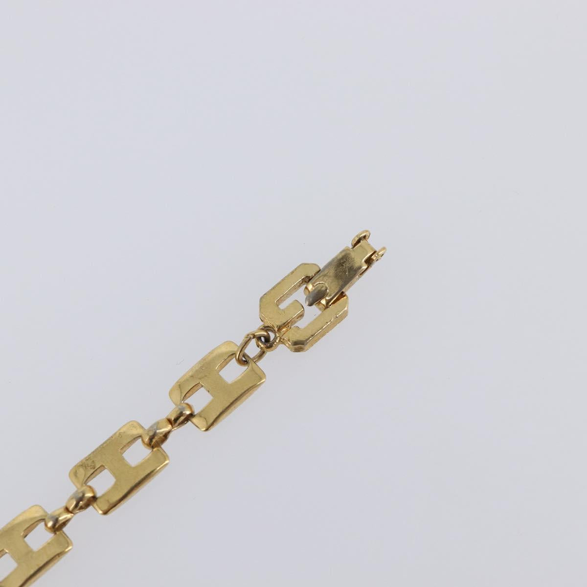 GIVENCHY Bracelet metal Gold Auth SW2824