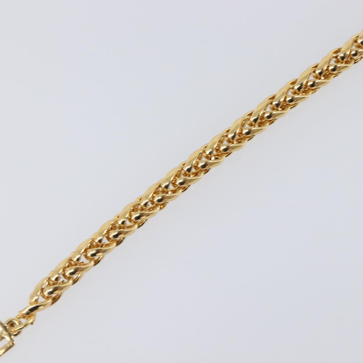 GIVENCHY Bracelet metal Gold Tone Auth SW2825