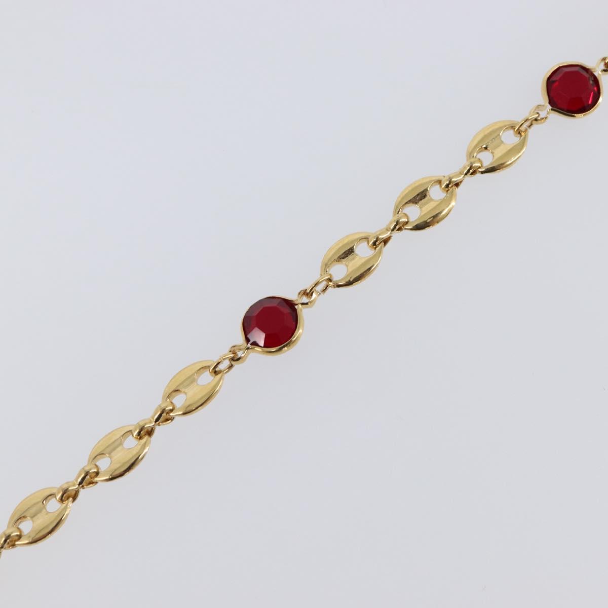 GIVENCHY Bracelet metal Gold Auth SW2826