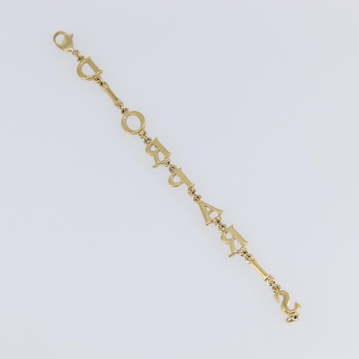 Christian Dior Bracelet Metal Gold Tone Auth SW2835V