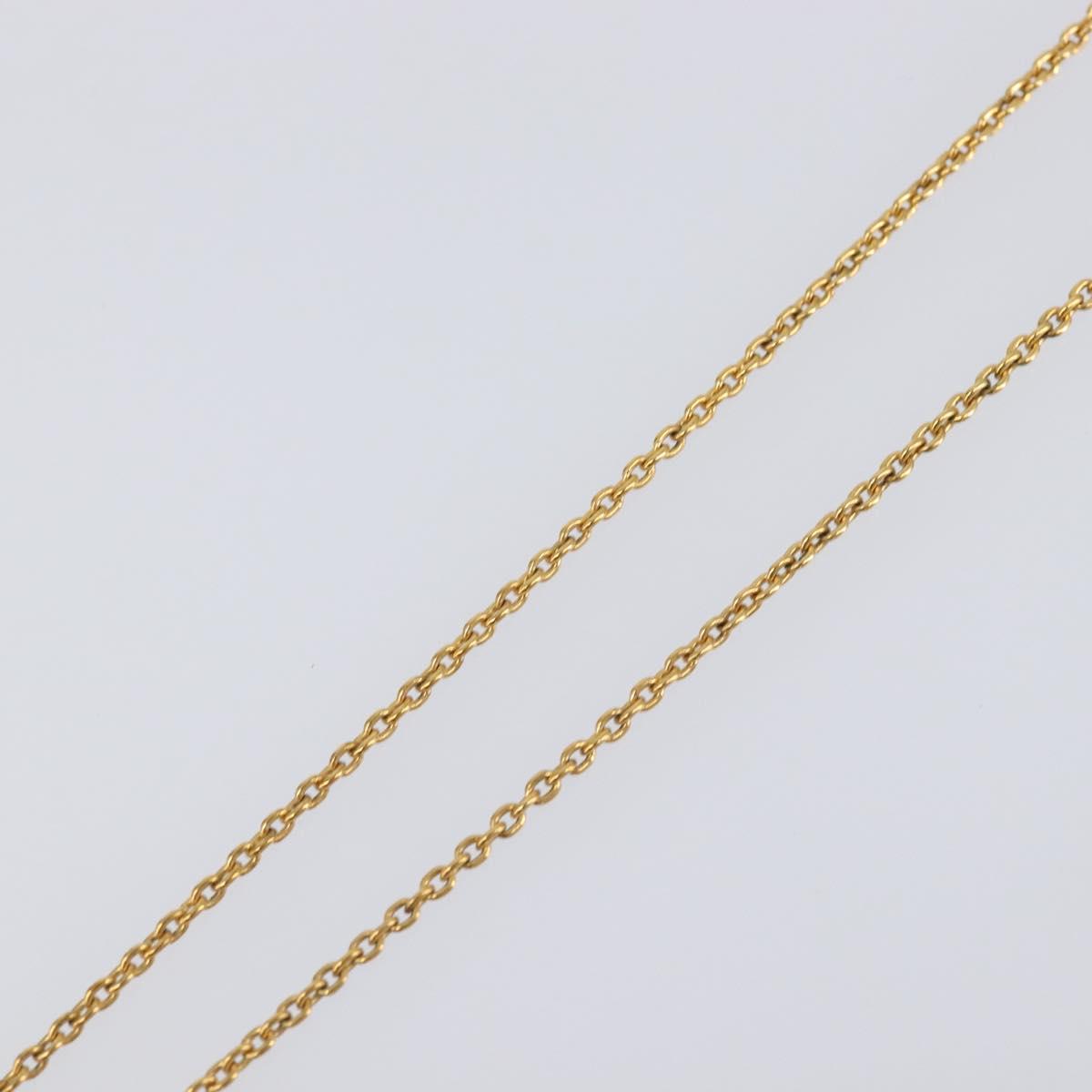VERSACE Medusa Necklace Metal Gold Tone Auth SW2838V