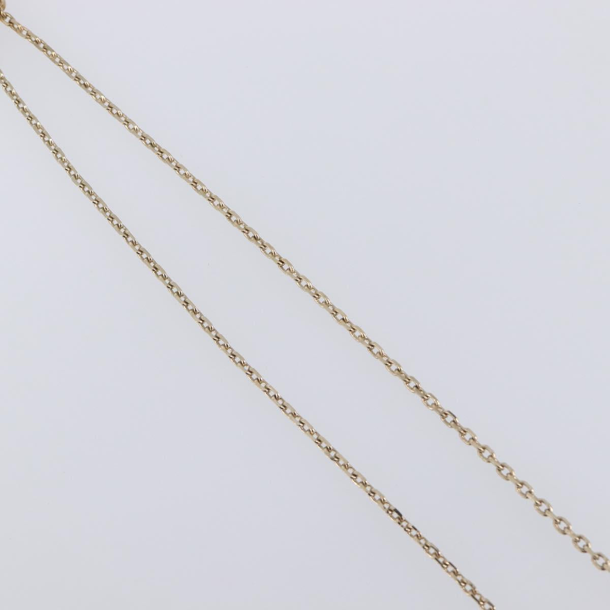 Chloe Necklace Metal 3 Set Gold Tone Silver Auth SW2841