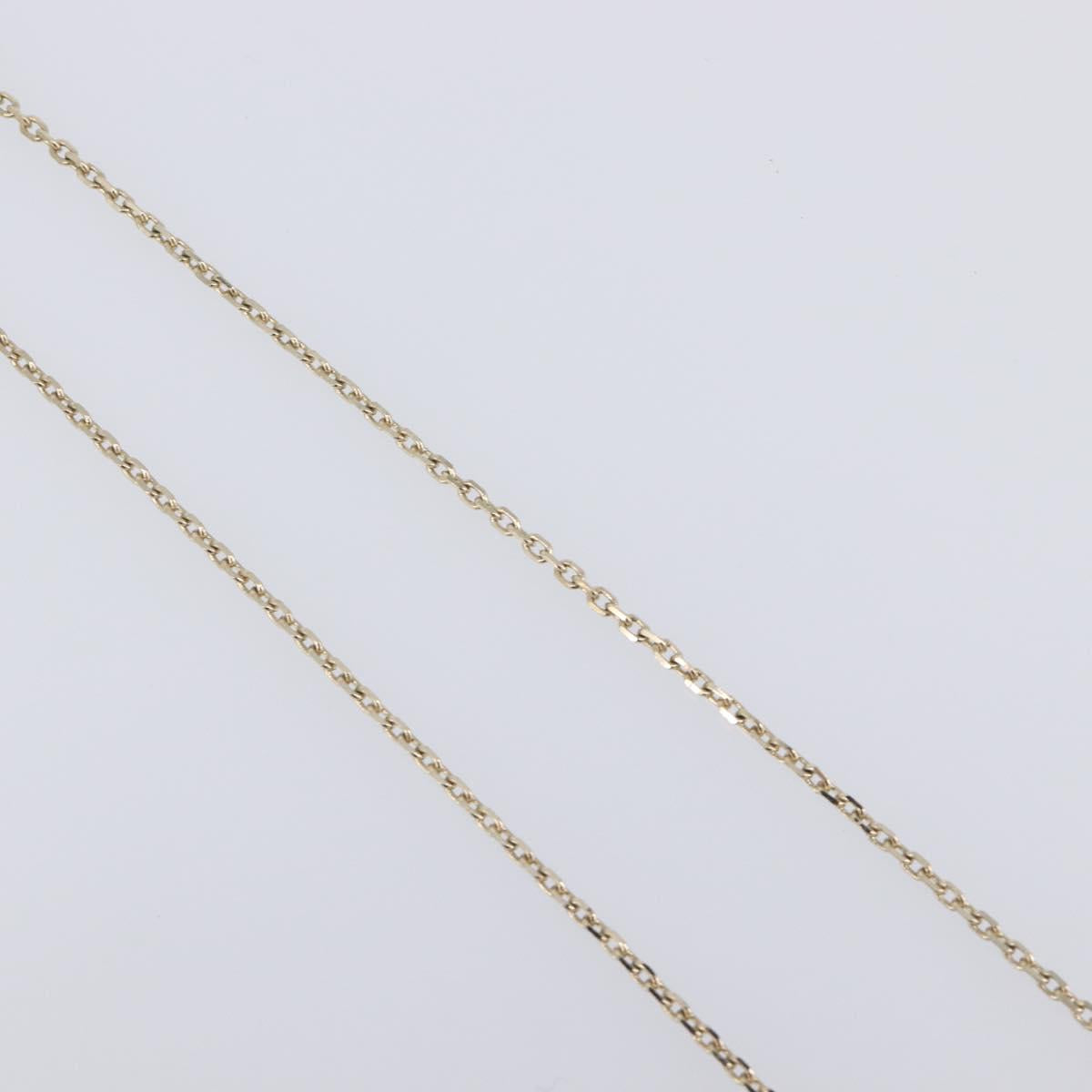 Chloe Necklace Metal 3 Set Gold Tone Silver Auth SW2841