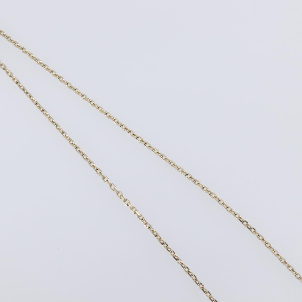 Chloe Necklace Metal 3 Set Gold Tone Silver Auth SW2841