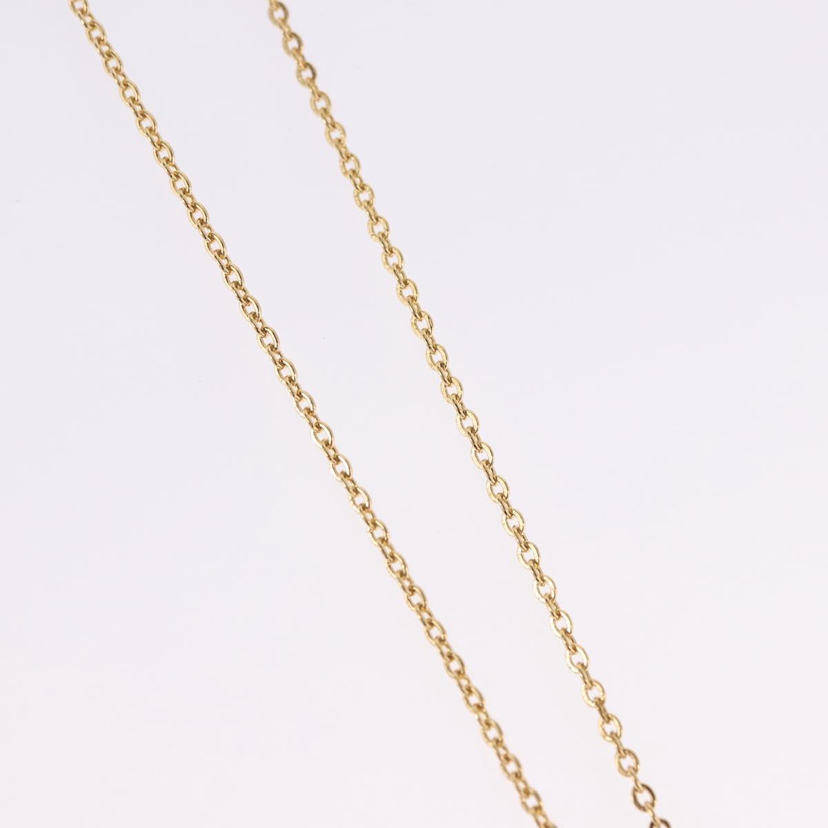 GIVENCHY Necklace Metal Gold Tone Auth SW2848