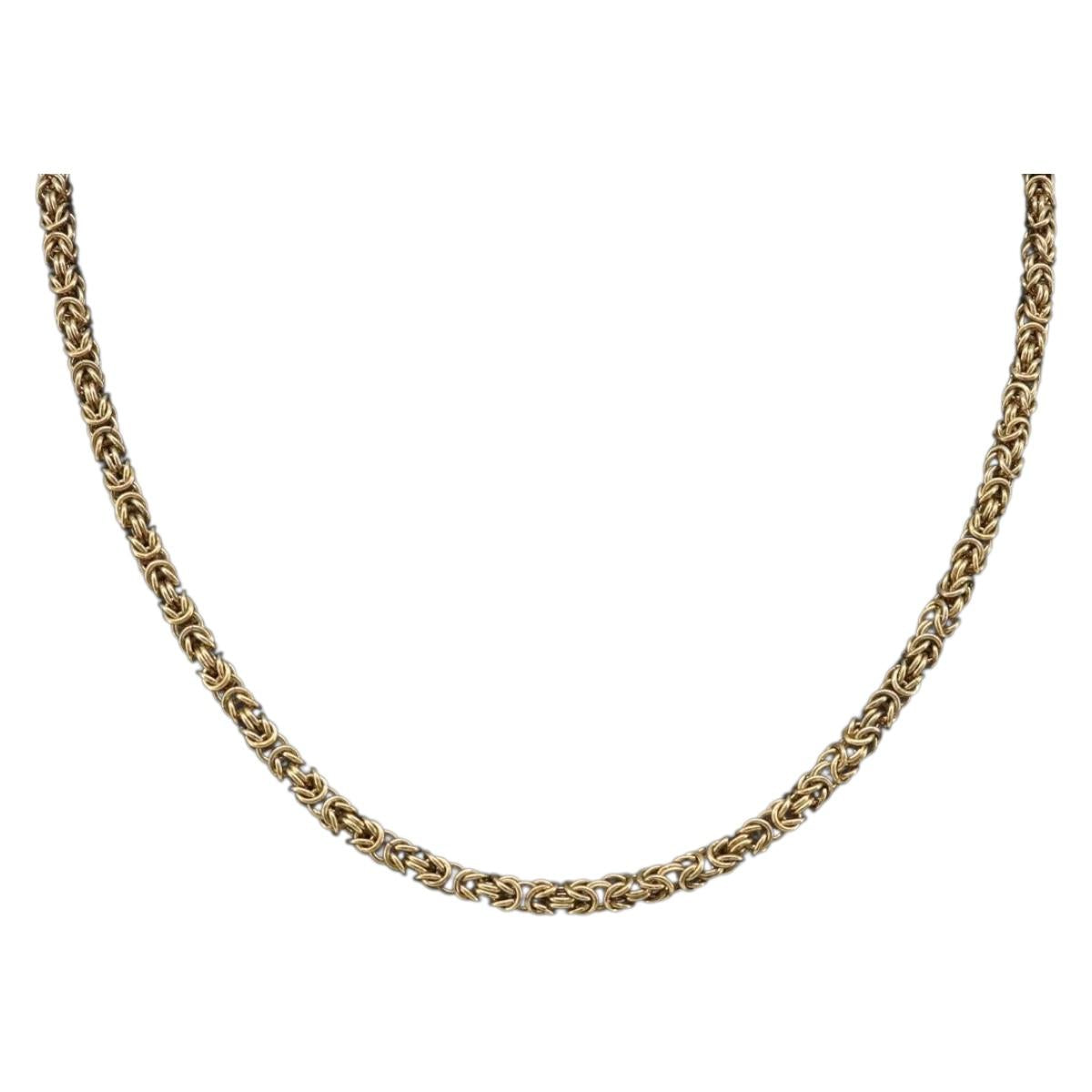 GIVENCHY Necklace Metal Gold Tone Auth SW2850