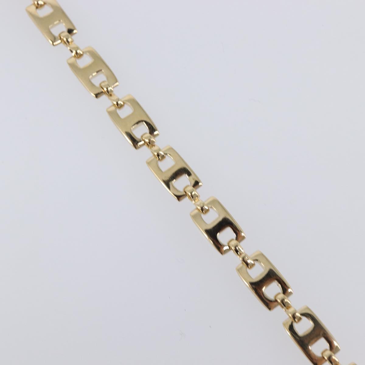 GIVENCHY Bracelet Metal Gold Tone Auth SW2851