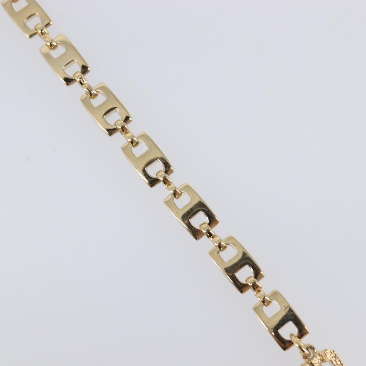 GIVENCHY Bracelet Metal Gold Tone Auth SW2851