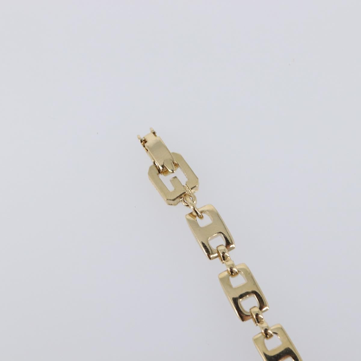 GIVENCHY Bracelet Metal Gold Tone Auth SW2851