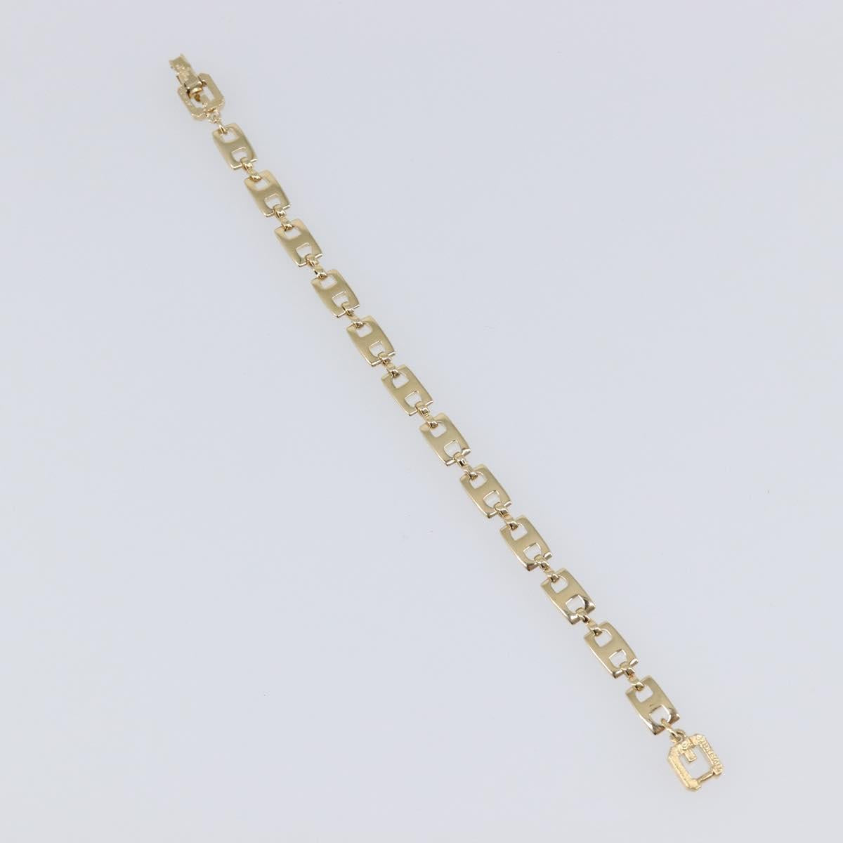 GIVENCHY Bracelet Metal Gold Tone Auth SW2851